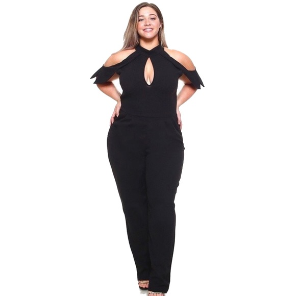 Plus Size ‘Venus’ Jumpsuit - Picture 2 of 7